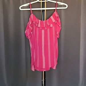 Mossimo off the shoulder blouse. Plum color. Size Large.